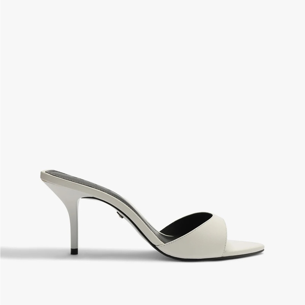 SCHUTZ White Nappa Elodie Shoes size 8